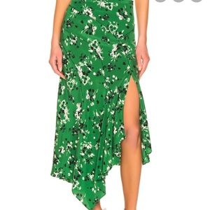 Veronica Beard silk midi skirt size 4